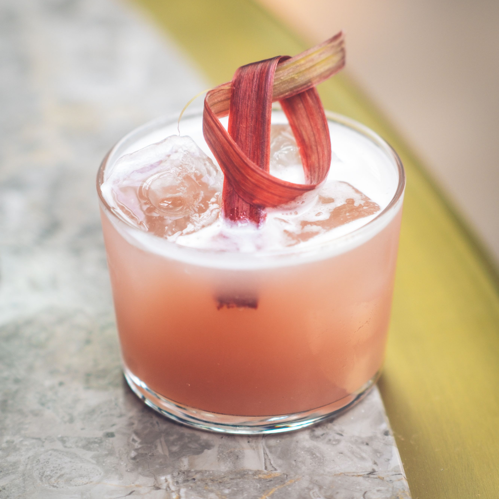 Pink Rhubarb Candle