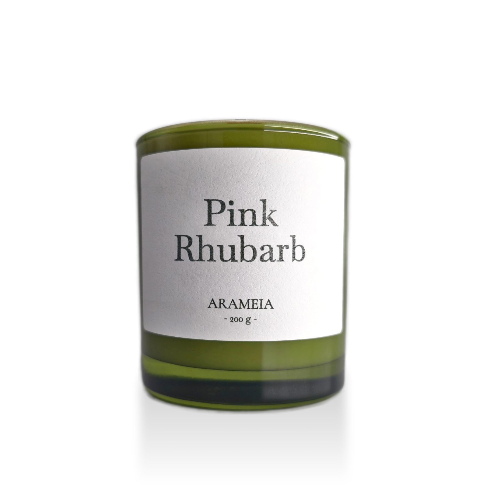 Pink Rhubarb Candle