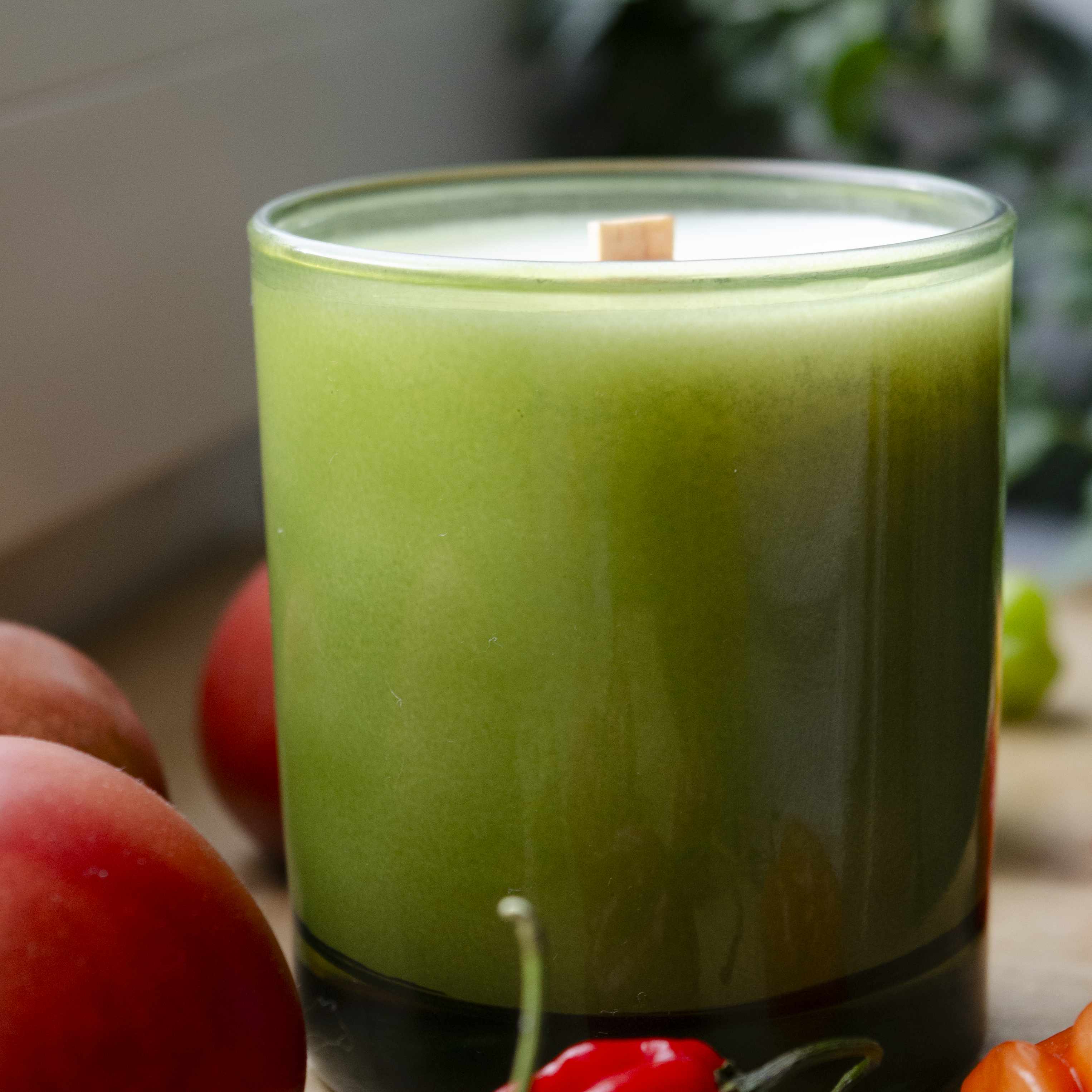 Tomato Leaves Candle